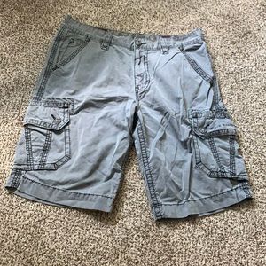 Rock revival men’s cargo shorts